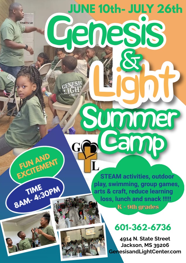 Genesis and Light Center (&ldquo;G&L&rdquo;) Summer Enhancement Camp